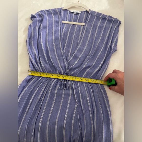 Blue Island white Striped Dress size medium NWOT - Picture 7 of 7